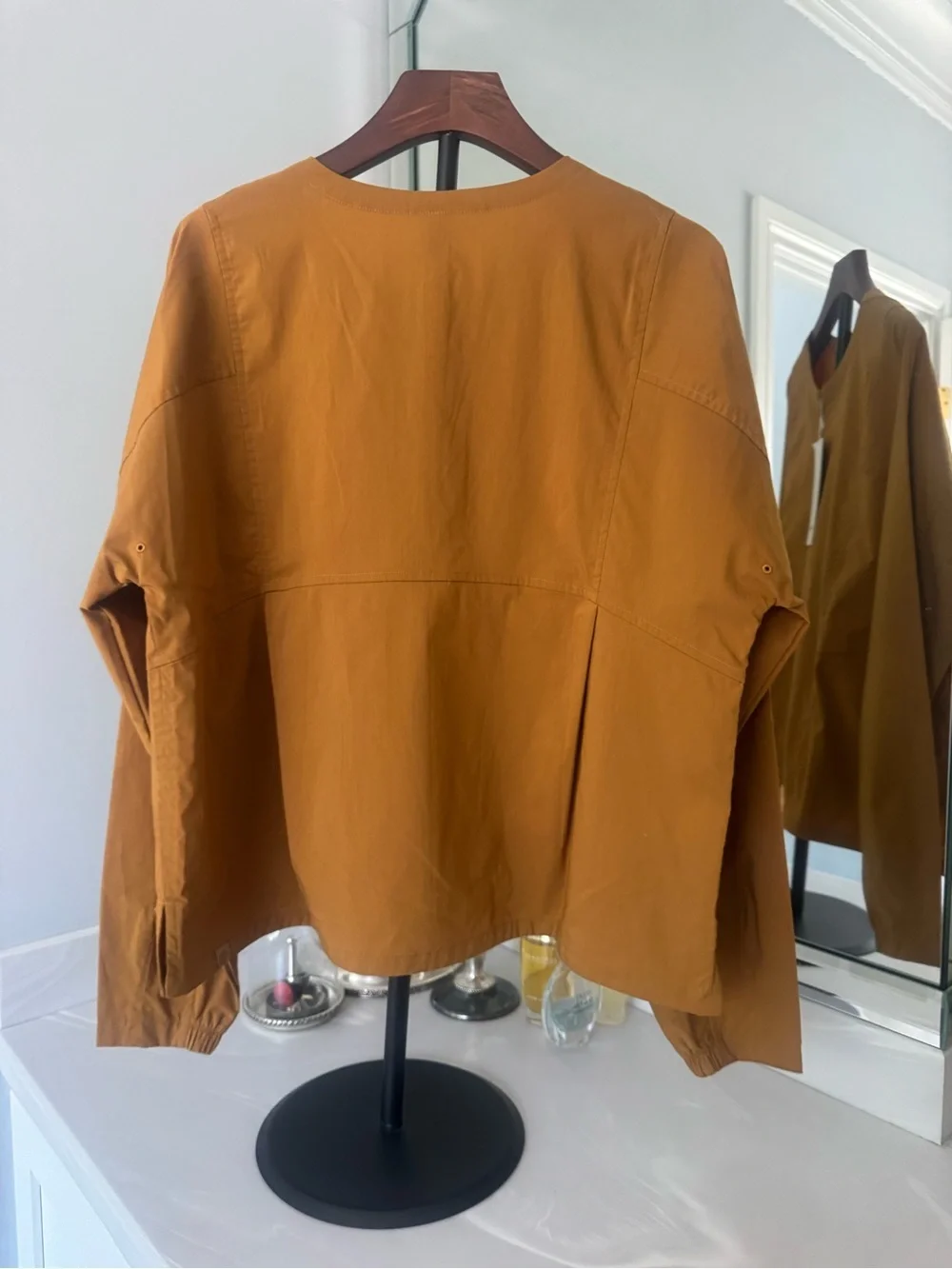 Lululemon NWT  Against Convention LS Shirt Spiced Brown Size 8